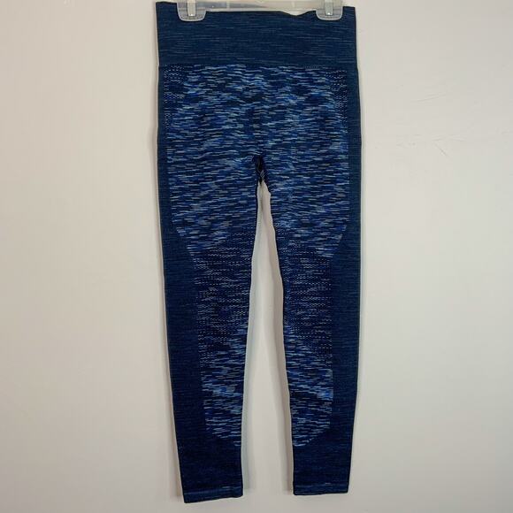 Joy Lab Blue Marled High Rise Leggings - Picture 7 of 8